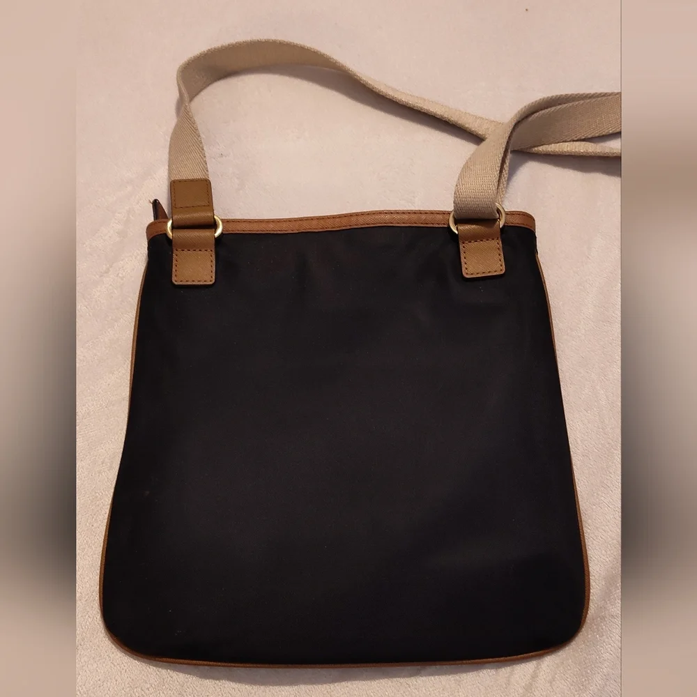 Michael Kors Black and Brown Crossbody Bag - Picture 5 of 13